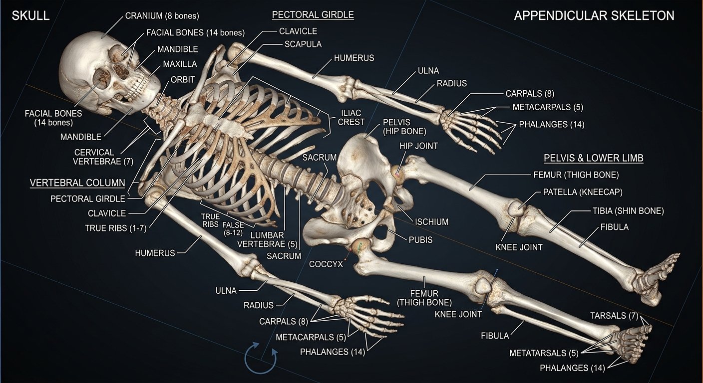 Human Body Skeleton