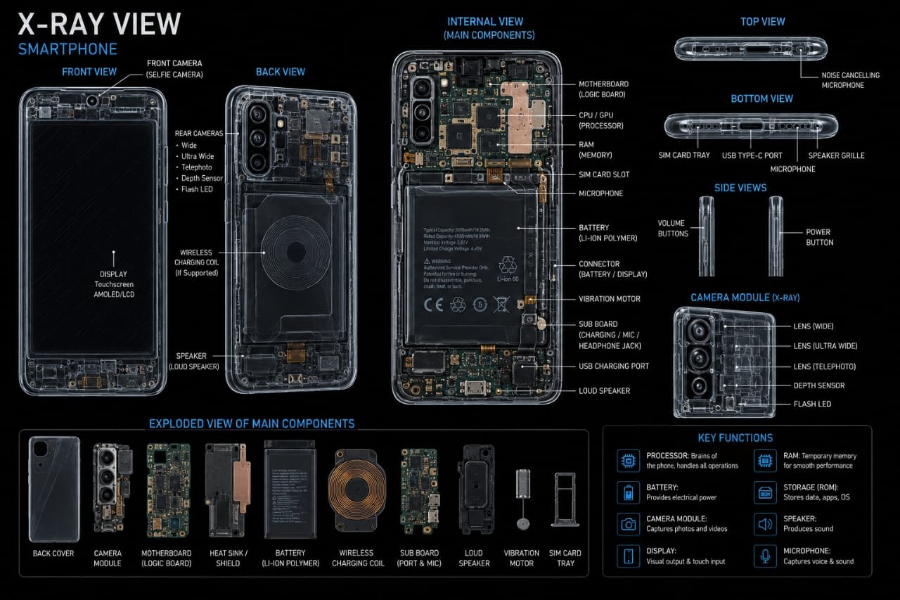 Smartphone X-Ray — What’s Inside a Phone?